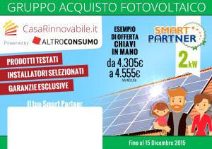 progetto unione europea casa rinnovabile impianto fotovoltaico smartpartner 