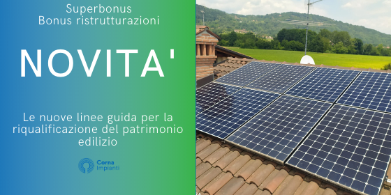 superbonus ristrutturazione patrimonio edilizio governo Draghi